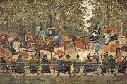 Maurice Prendergast Central Park, oil painting artist